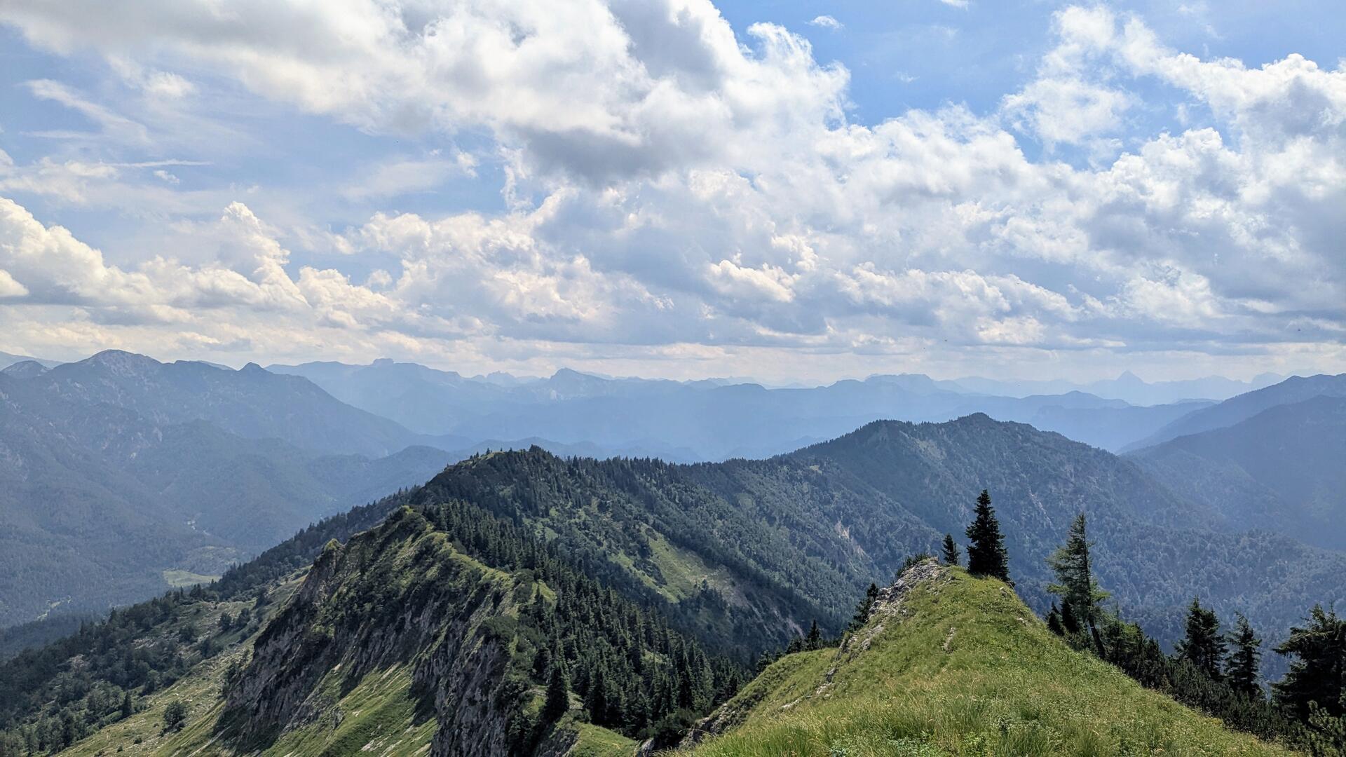 Kammweg zwischen Hochkar und Dürrenstein.