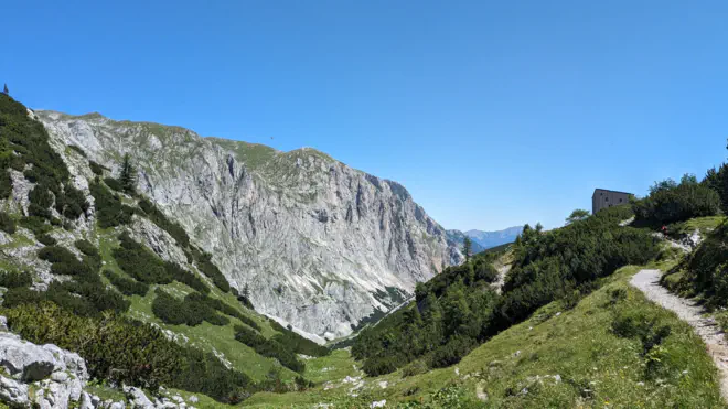 Voisthalerhütte in Dullwitz.
