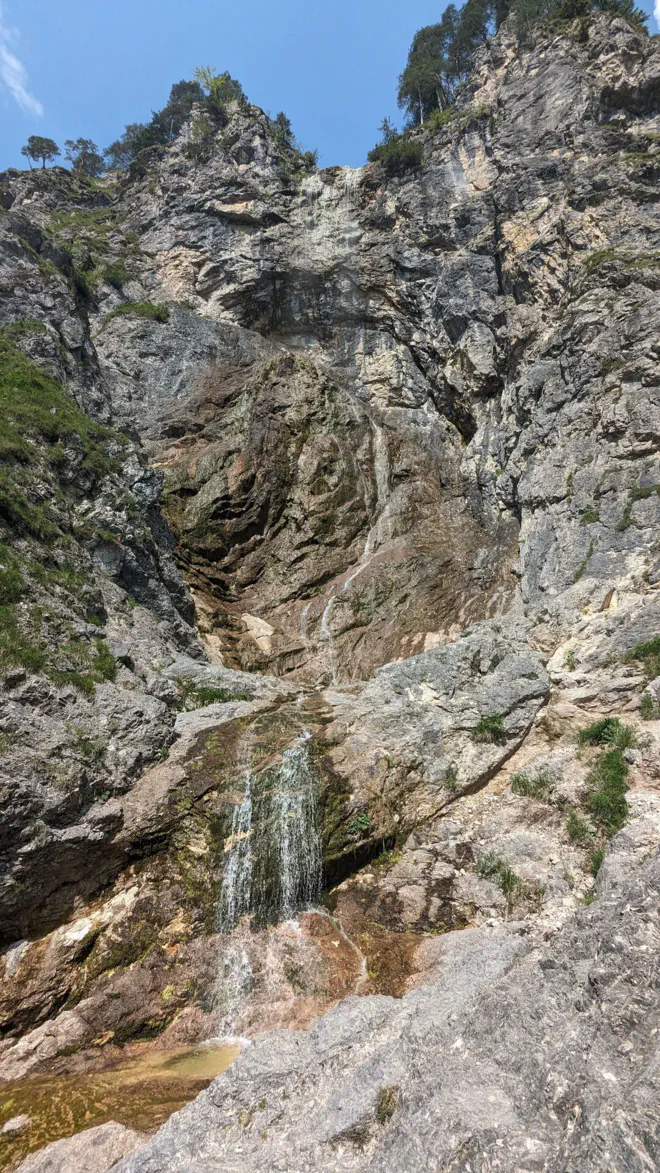 Wasserfall Mirafall in the Ötschergräben.