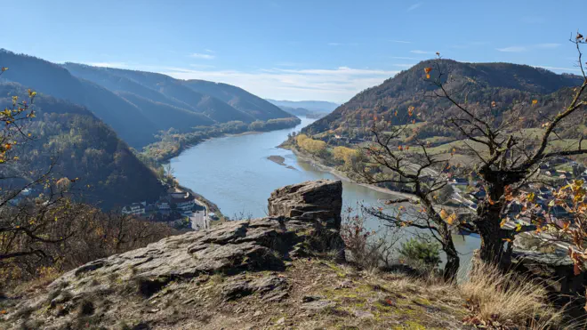 Am Luftberg bei Aggsbach Dorf gibt es eine der schönsten Aussichten.