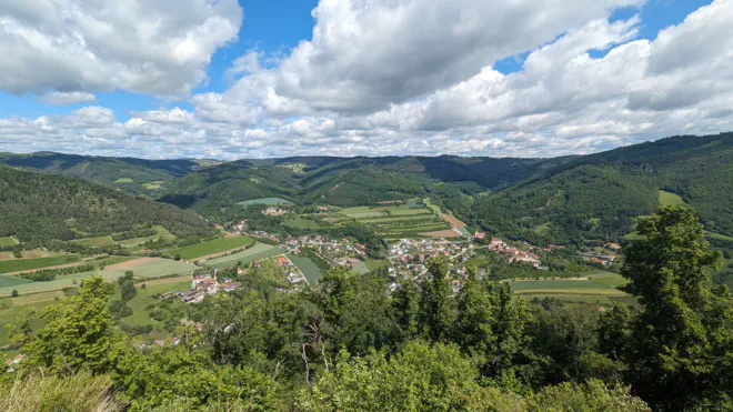 View of Mühldorf from Trenning